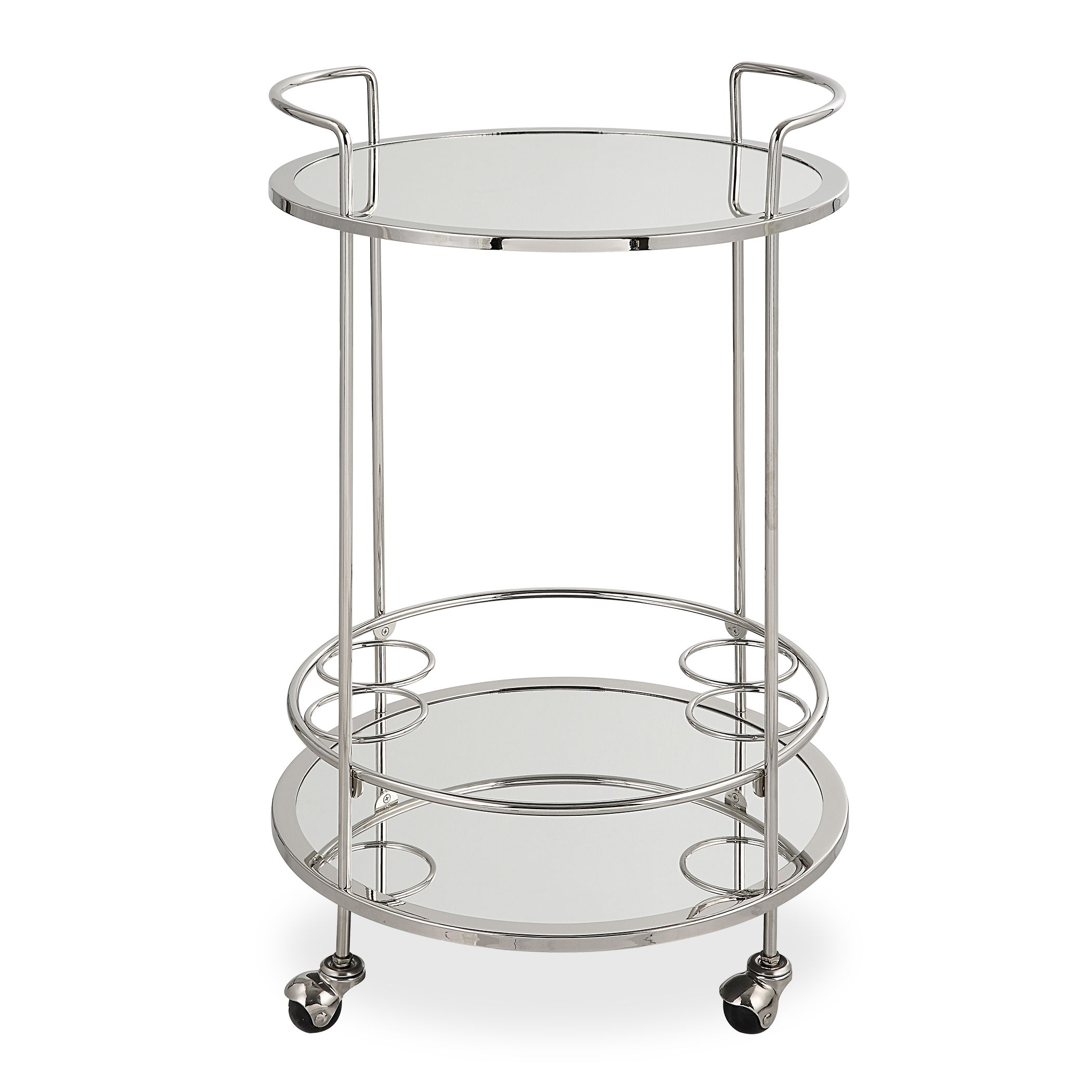 Spritz Chrome Bar Cart large image 