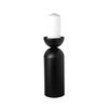 Alex Large Black Metal Cylindrical  Table Candle Holder thumbnail 0