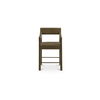 Elise Counter Stool Cedar Green, Counter & Bar Stool by Moe's Home, 22" width x 39.4" height x 22.4" depth thumbnail 1