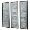 Ocean Swell Painted Metal Art Set/3 3 Cartons, by Uttermost, 20.6" width x 65.7" height x 1.5" depth thumbnail 5