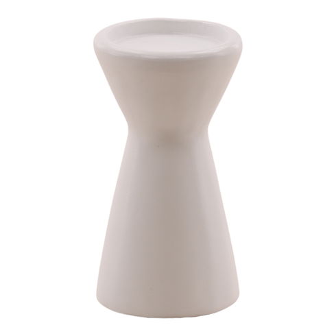 Ula Outdoor Candle Holder White Small
