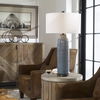 Vicente Slate Blue Table Lamp thumbnail 1