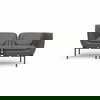 Inou Elements Modular Two-seater Sofa, Outdoor Furniture by Crescent Garden, 4'7.8" width x 2'2.4" height x 2'3.8" depth thumbnail 1