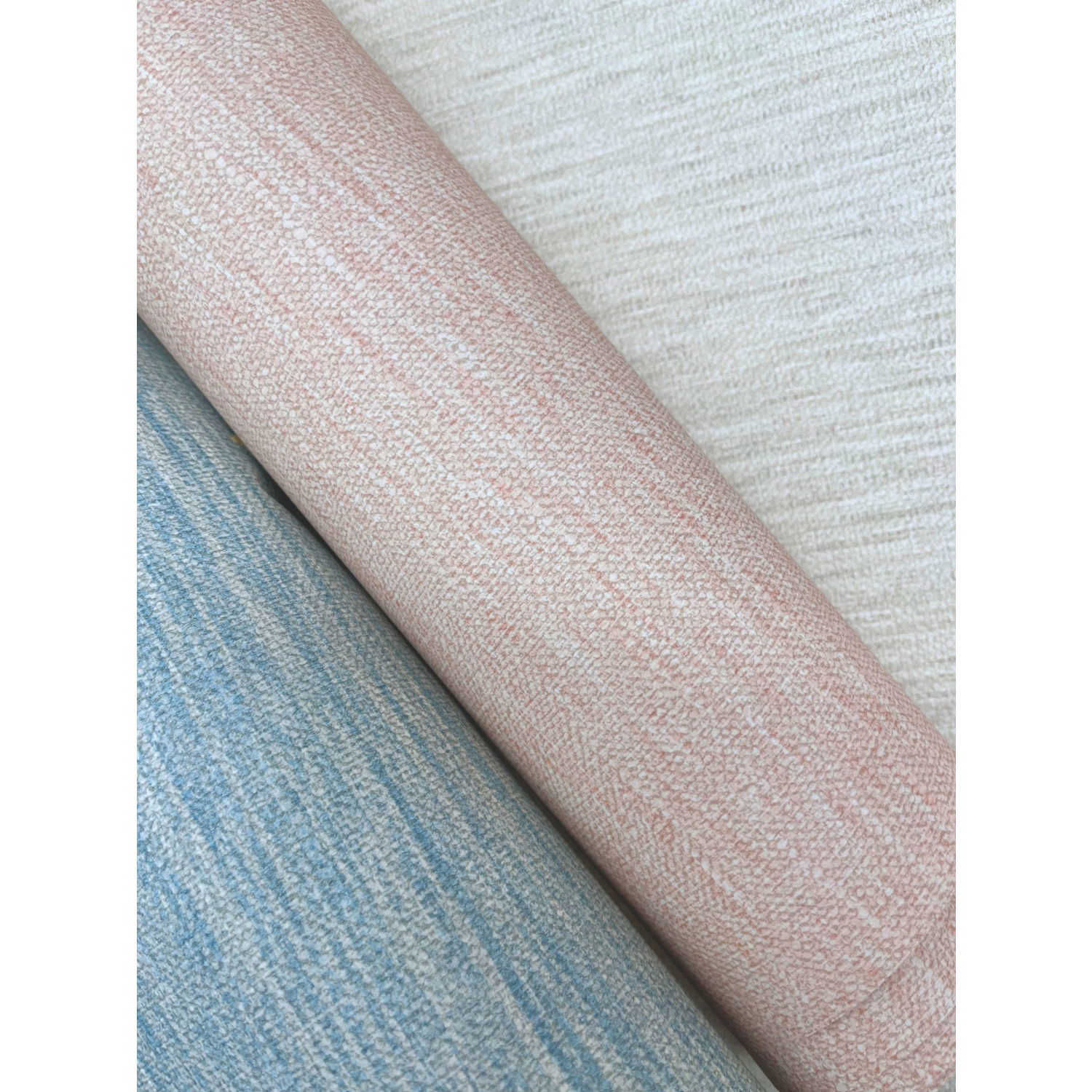 Challis Woven Blue & Green Wallpaper Challis Woven Blue & Green Wallpaper large image