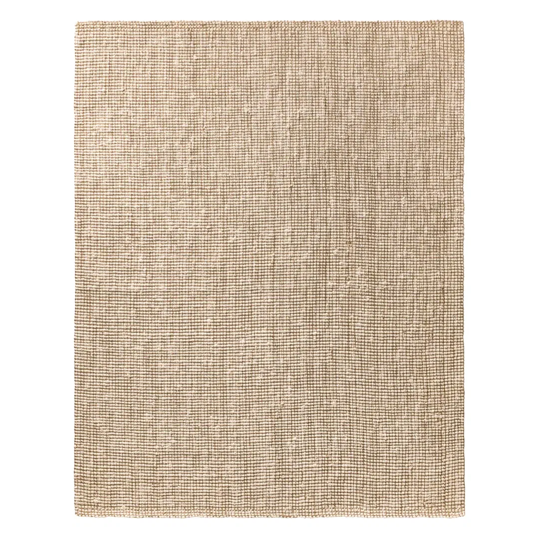 Naturals Lucia Ivory & White Area Rug large image 