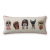 Rifle Paper Co. x Loloi Hot Dogs Pillow, Decorative Pillow, 13" length x 35" width thumbnail 1