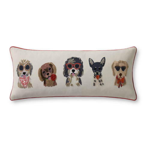 Rifle Paper Co. x Loloi Hot Dogs Pillow