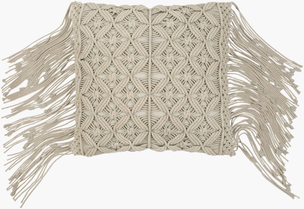 Punta Lumbar Pillow Down, Decorative Pillow by Surya, 14" length x 22" width