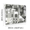 Arch Architectural Grey Peel & Stick Wallpaper thumbnail 7