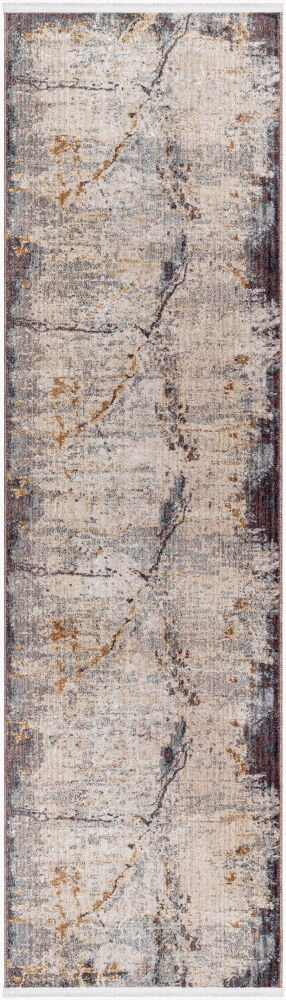 Aida Machine Woven Rug, by Surya, 9'0.27" length x 2'7.5" width