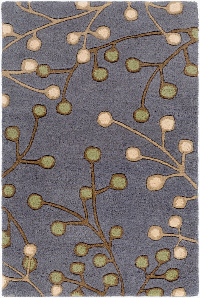 Athena Handmade Rug, by Surya, 3' length x 2' width