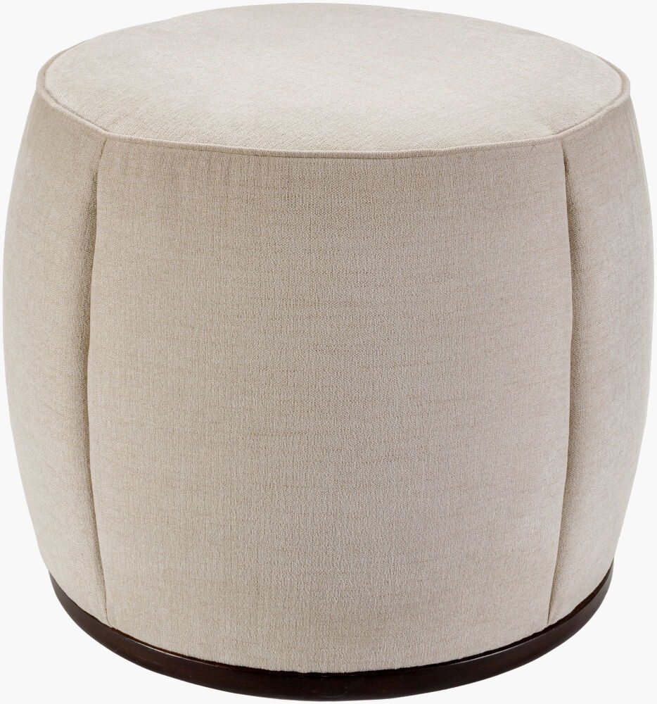 Lanza Ottoman, by Surya, 24" width x 21" height