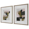 Color Block Framed Prints, Set/2 thumbnail 6