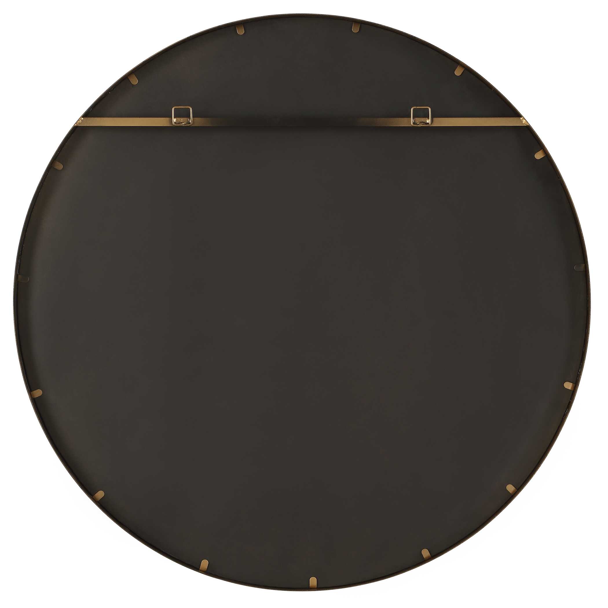 Odeon Shell Inlay Round Mirror large image 