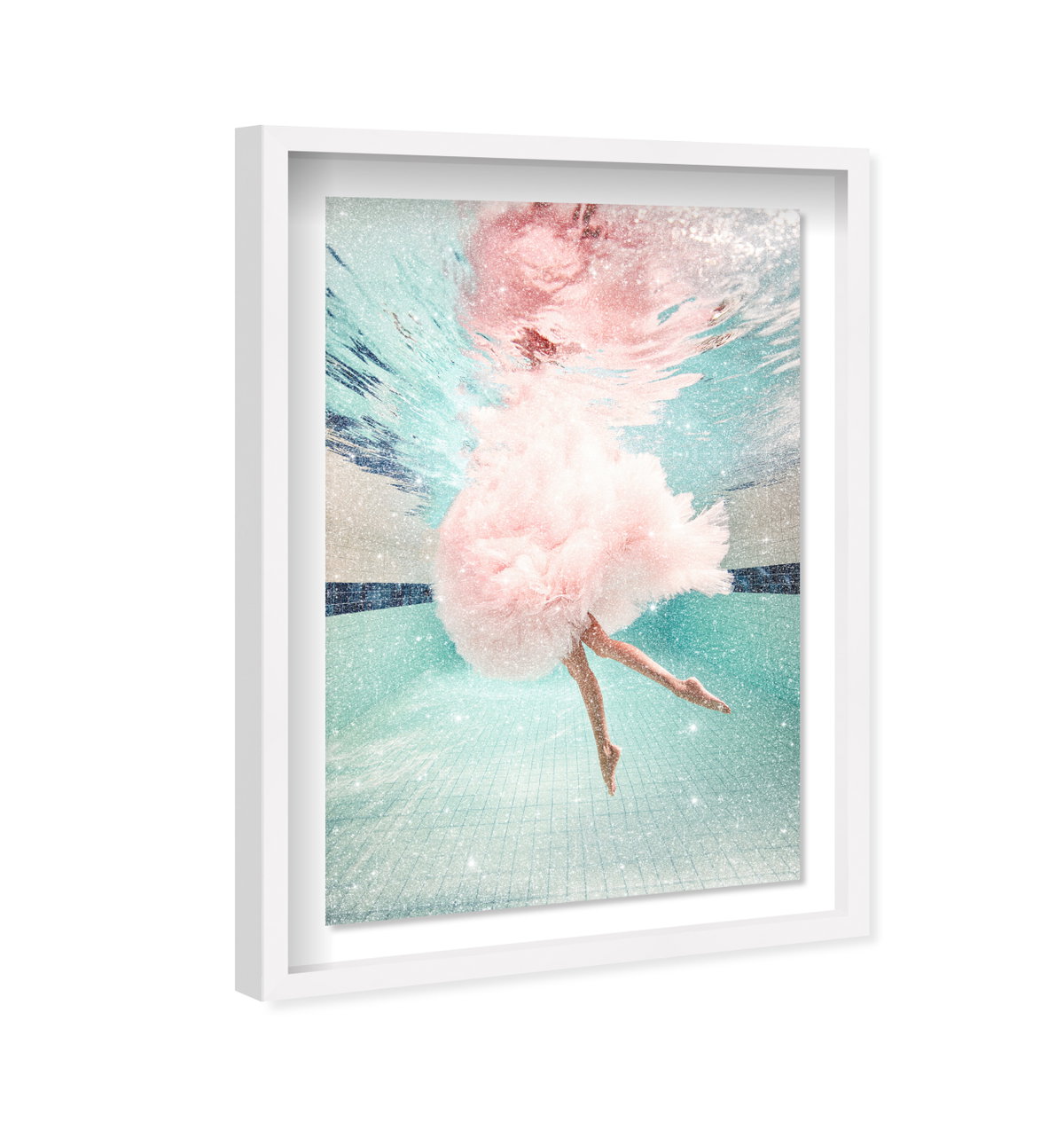 Aquatic Ballerina I (Diamond Dust), Art by Oliver Gal,  24x36 View 2