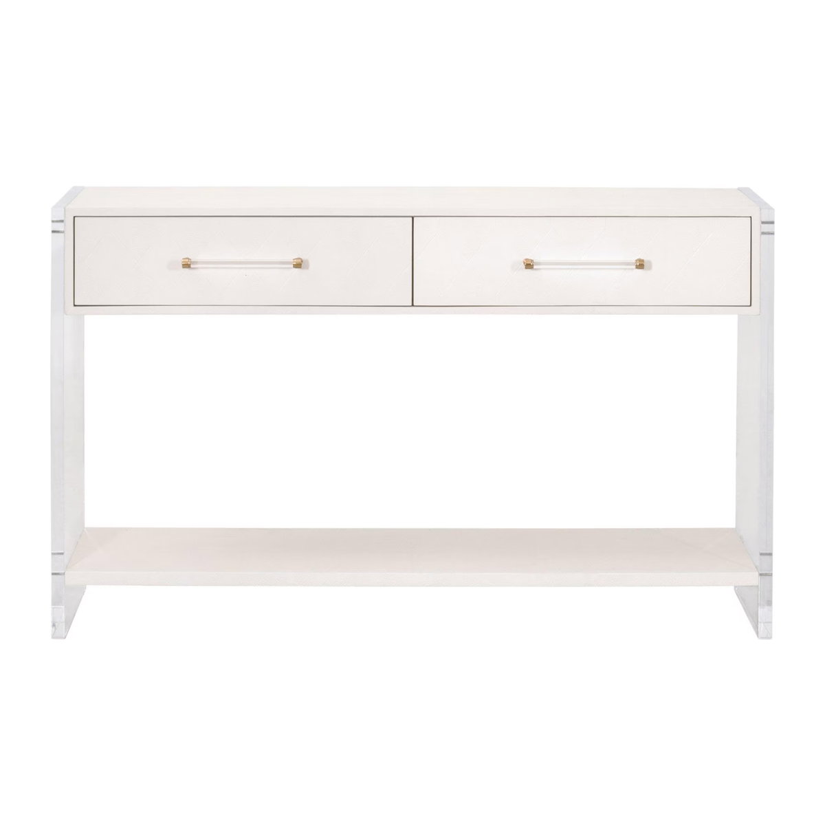Sonia Shagreen Console Table, by Essentials for Living, 52" width x 31.5" height x 15" depth View 1