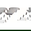 Piazza Outdoor Chair Grey - Set Of Two thumbnail 2