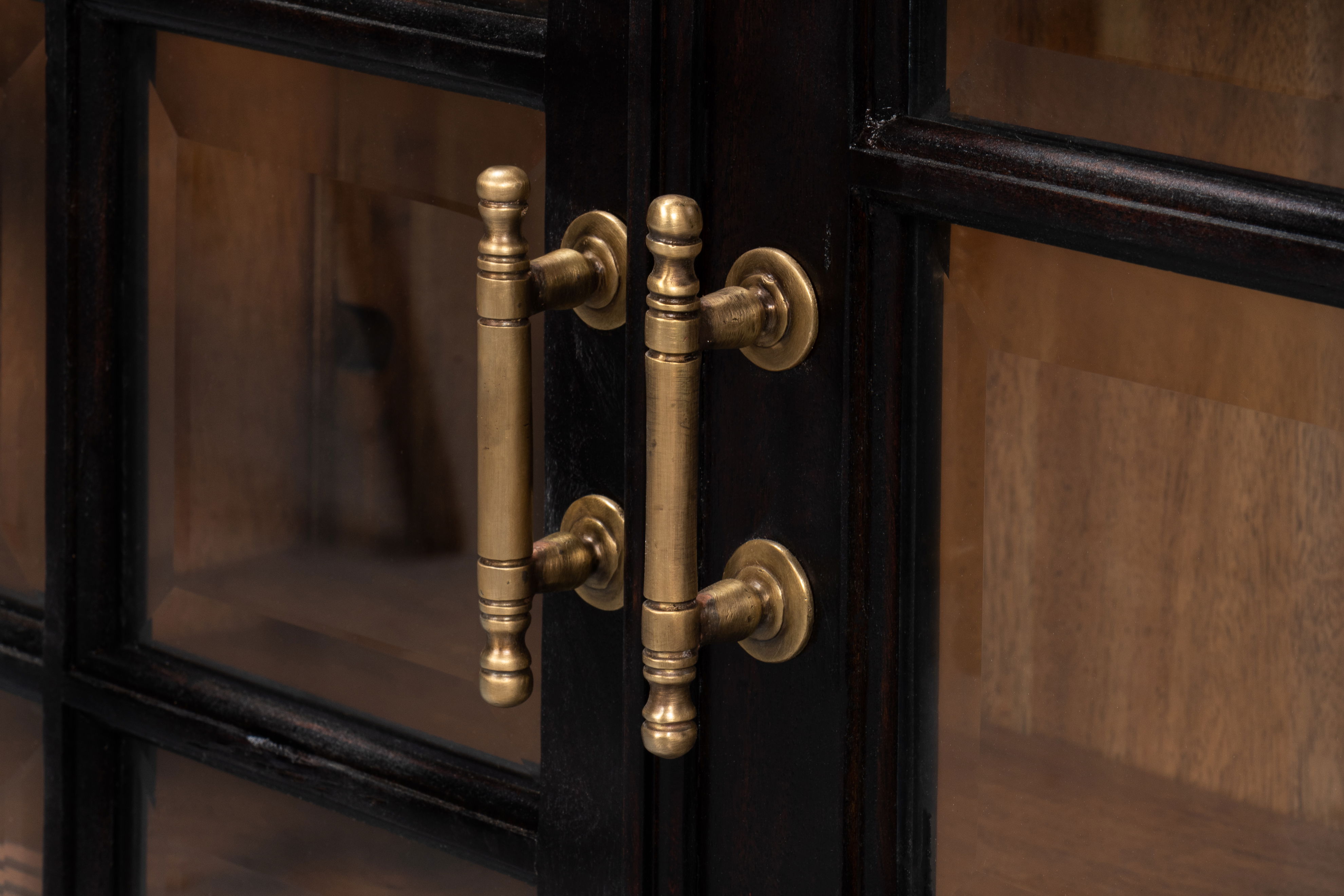 Morgan Library Case, Shelving & Bookcase by Sarreid, 67" length x 13" width x 43" height View 5