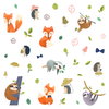 Forest Friends Wall Decals, by York Wall, 1'4.8" length x 9" width x 0.76" depth thumbnail