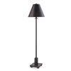 Pilot Black Buffet Lamp, by Uttermost, 10" width x 36.5" height x 10" depth thumbnail 1