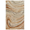 Jaipur Living Atha Handmade Abstract Gold/ Light Taupe Area Rug 5'X8' thumbnail 0