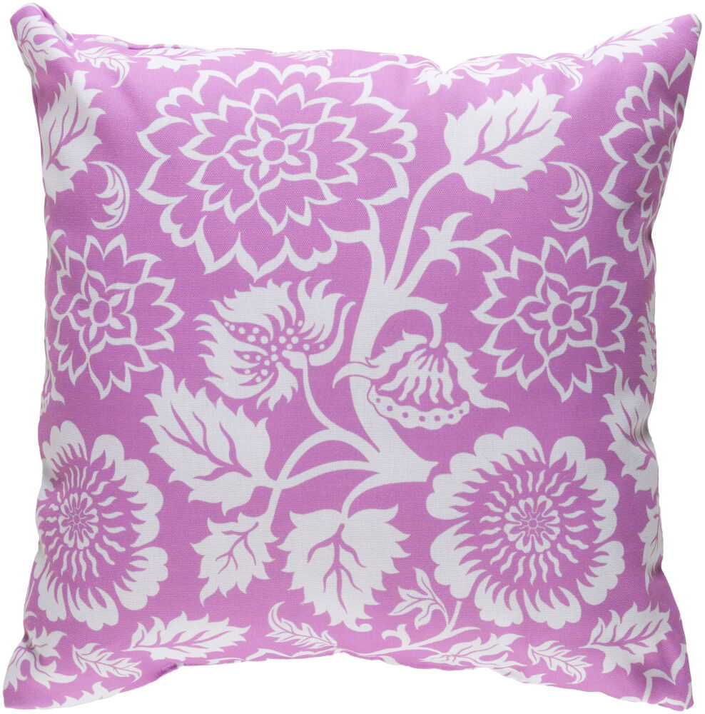 Moody Floral Accent Pillow, Decorative Pillow by Surya, 18" length x 18" width