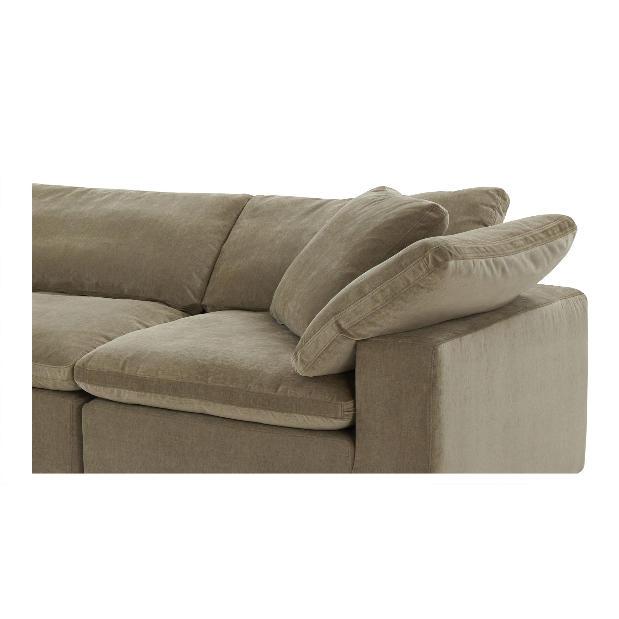 Terra Classic L-shaped Modular Sectional Desert Sage large image 
