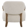 Telluride Natural Shearling Accent Chair, Furniture by Uttermost, 28" width x 29" height x 30" depth thumbnail 7