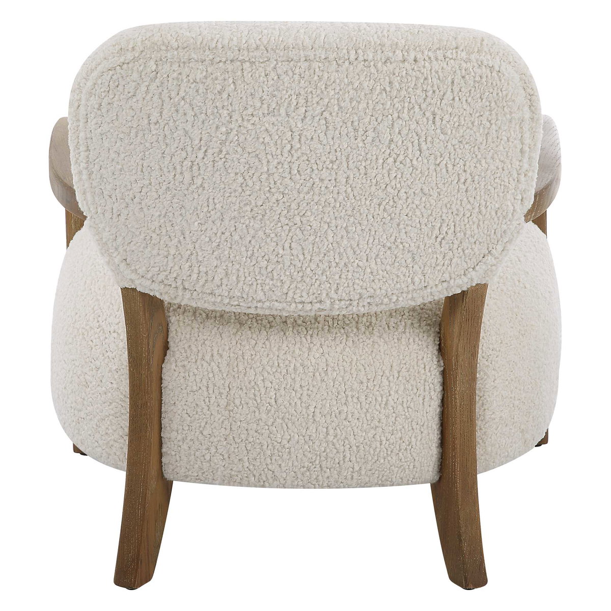 Telluride Natural Shearling Accent Chair, by Uttermost, 28" width x 29" height x 30" depth View 7