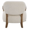 Telluride Natural Shearling Accent Chair, by Uttermost, 28" width x 29" height x 30" depth thumbnail 7