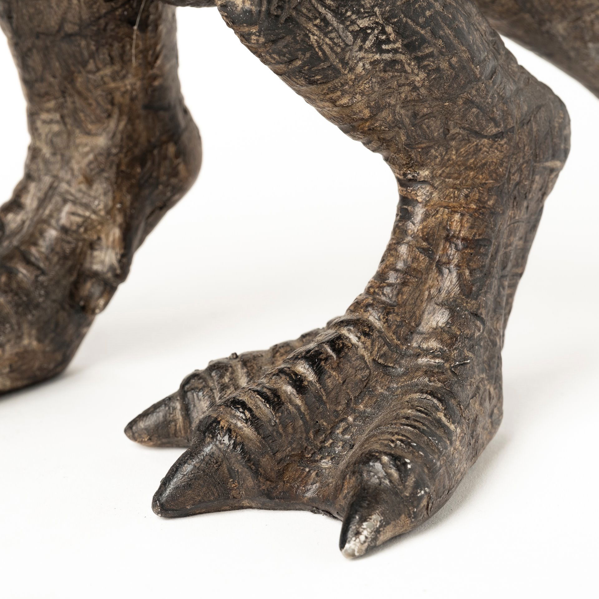 Raptor (10.6'H) Dark Tone Resin Tyrannosaurus Rex Table Lamp large image 