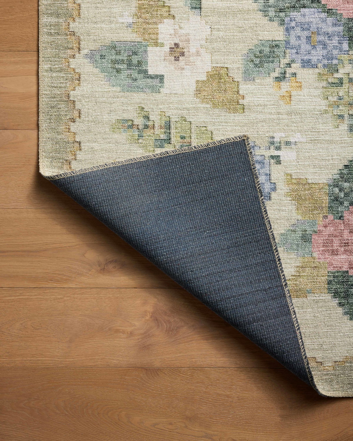 Rifle Paper Co. x Loloi Rosa Rug, 2'6" length x 7'6" width View 6