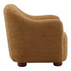 Francesca Sofa Chair Ochre, Accent Chair by Dovetail, 37" width x 30.9" height x 33.2" depth thumbnail 3