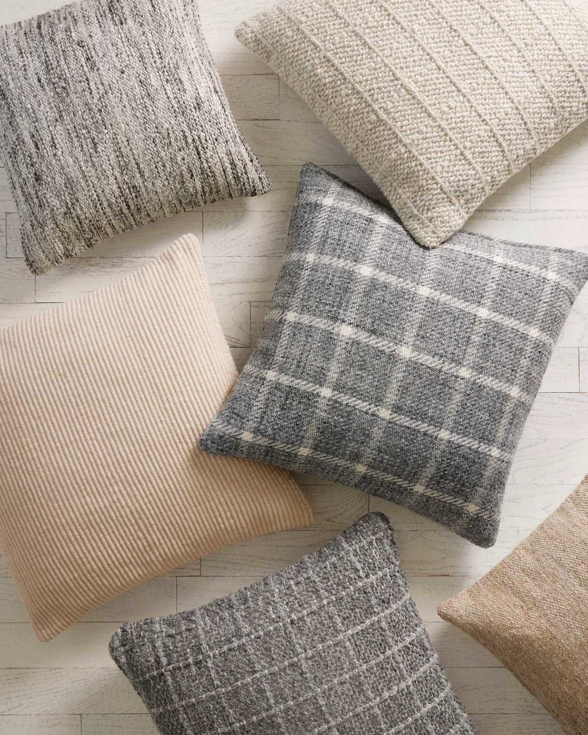 Magnolia Home by Joanna Gaines x Loloi Pillows Pillow, Decorative Pillow, 22" length x 22" width View 2