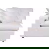 Clay Corner Chair Cream White thumbnail 2