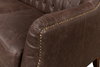 Brooks Leather Tufted 2 Seat Sofa, by Sarreid, 2'8" length x 4'6" width x 2'9" height thumbnail 6