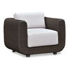 Soma Outdoor Accent Chair Dark Brown thumbnail 1
