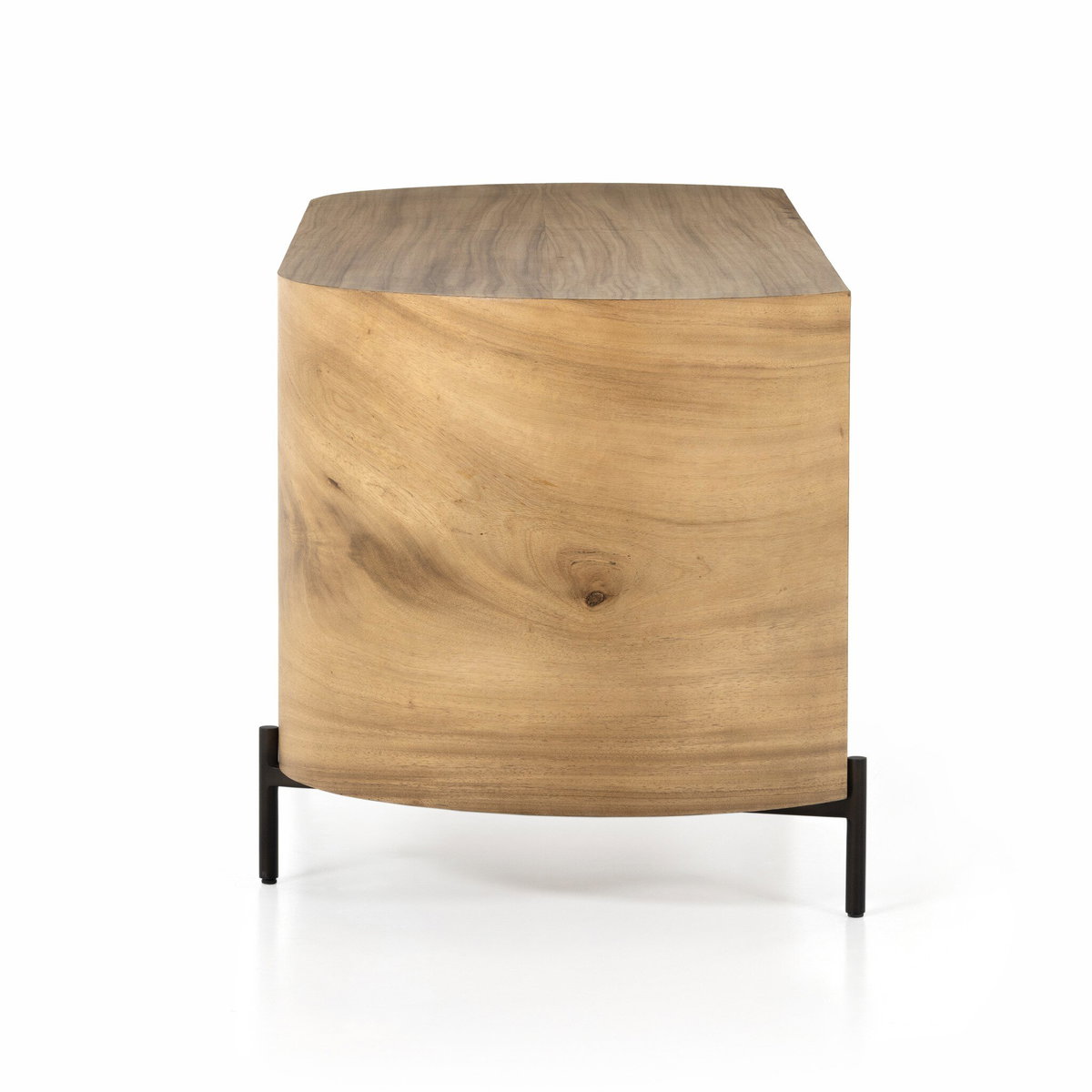 Lunas Executive Desk, by Four Hands, 72" width x 31" height x 30" depth View 3