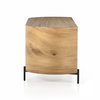 Lunas Executive Desk, by Four Hands, 72" width x 31" height x 30" depth thumbnail 3
