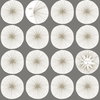 Soho Starburst Grey Peel & Stick Wallpaper, by York Wall, 20' length x 1'8.5" width x 0.02" depth thumbnail