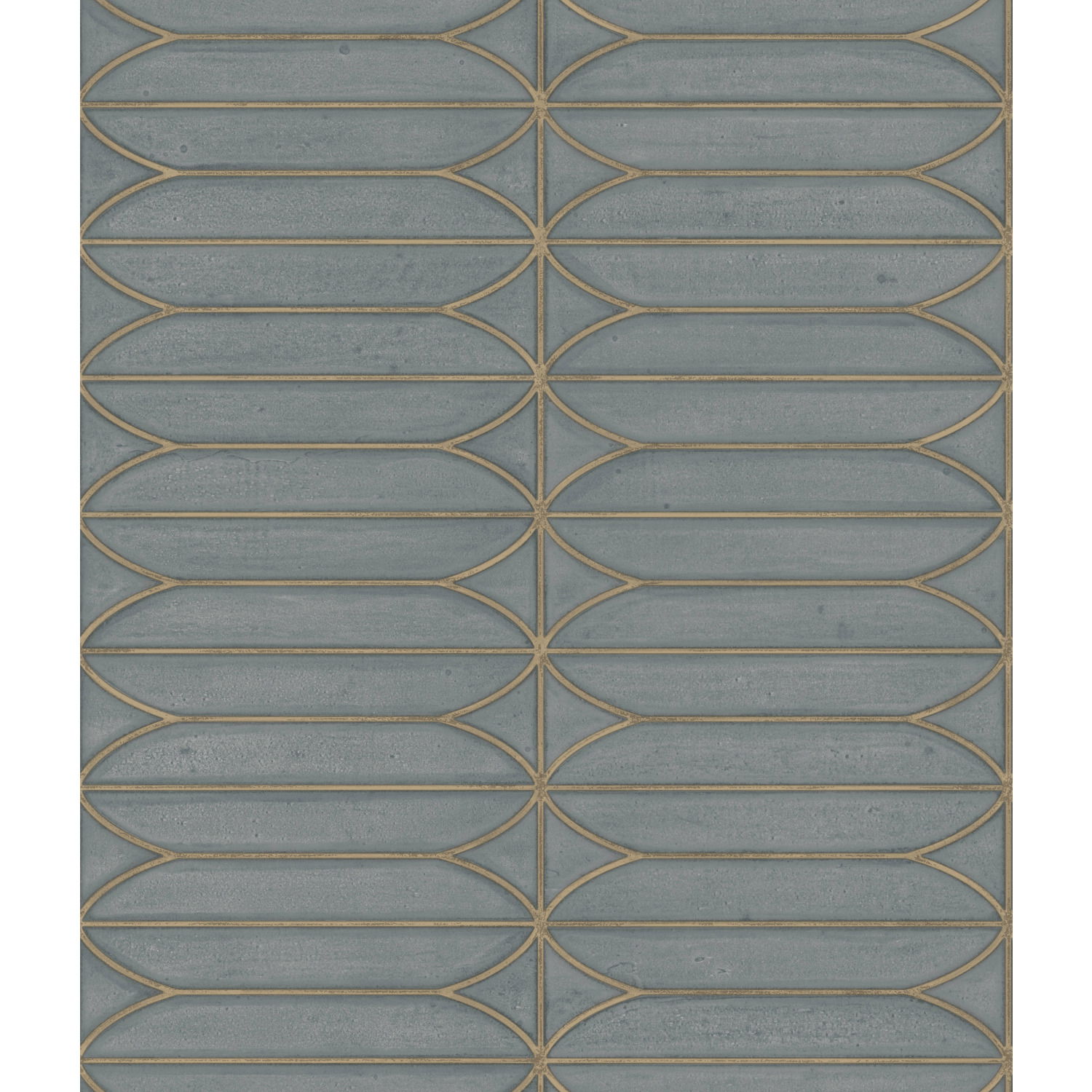 Charcoal Metallic Pavilion Wallpaper large image 