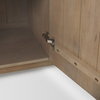 Terra Light Brown Wood Fluted Sideboard, Sideboards & Buffet by Mercana, 72" length x 19" width x 32" height thumbnail 14