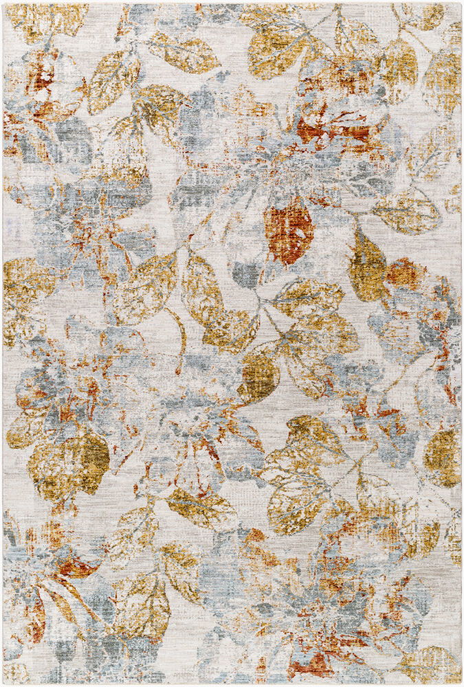 Roseanne Machine Woven Rug, by Surya, 7'2.61" length x 2'7.49" width