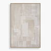 Erase Canvas Abstract Art, by Uttermost, 49.75" width x 73.75" height x 1.5" depth thumbnail 1