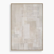 Online Designer Combined Living/Dining Erase Canvas Abstract Art