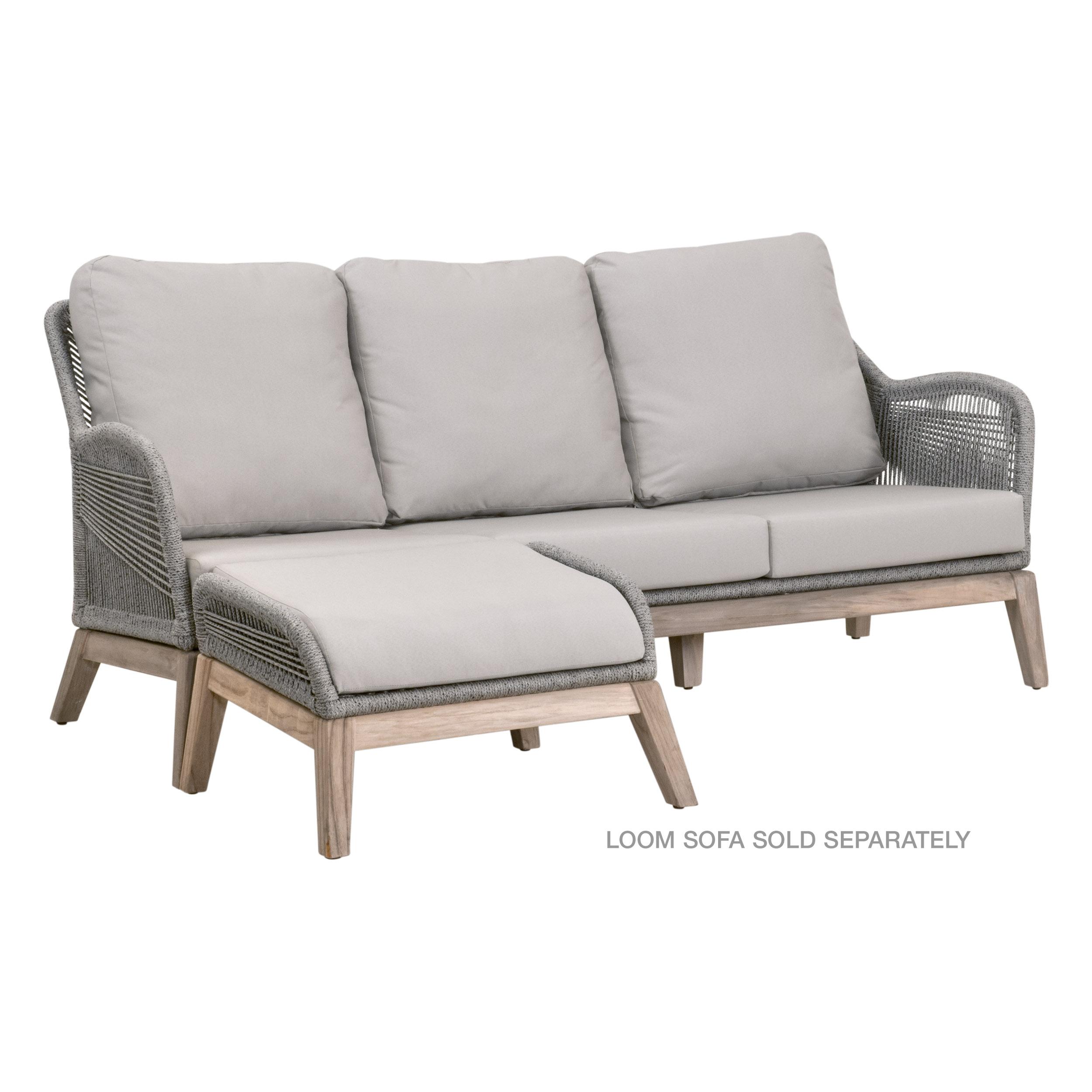 Loom Outdoor Footstool large image 