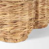 Tamuz (Set of 2) Grass Baskets, Bins & Basket by Mercana, 9.06" length x 9.06" width x 12.99" height thumbnail 9