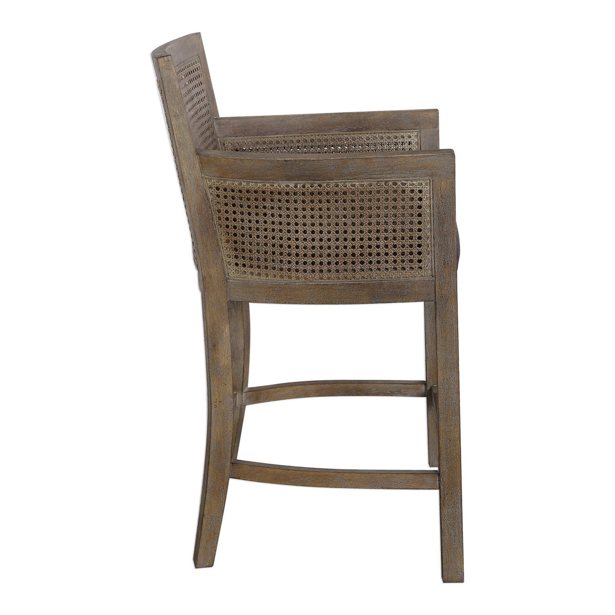 Encore Counter Stool, Counter & Bar Stool by Uttermost, 22.5" width x 38" height x 22.5" depth View 5