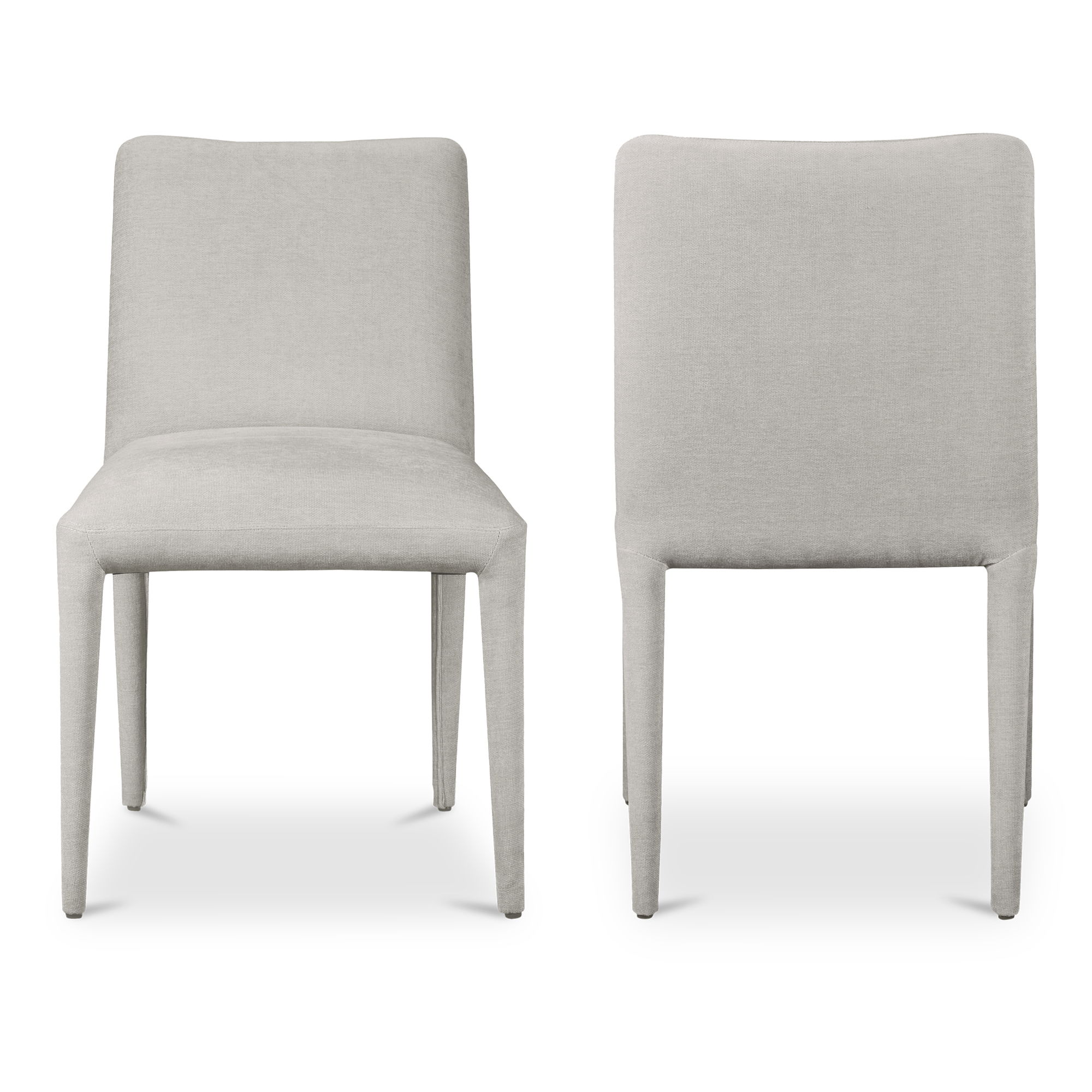 Calla Dining Chair Light Grey - Set Of Two large image 