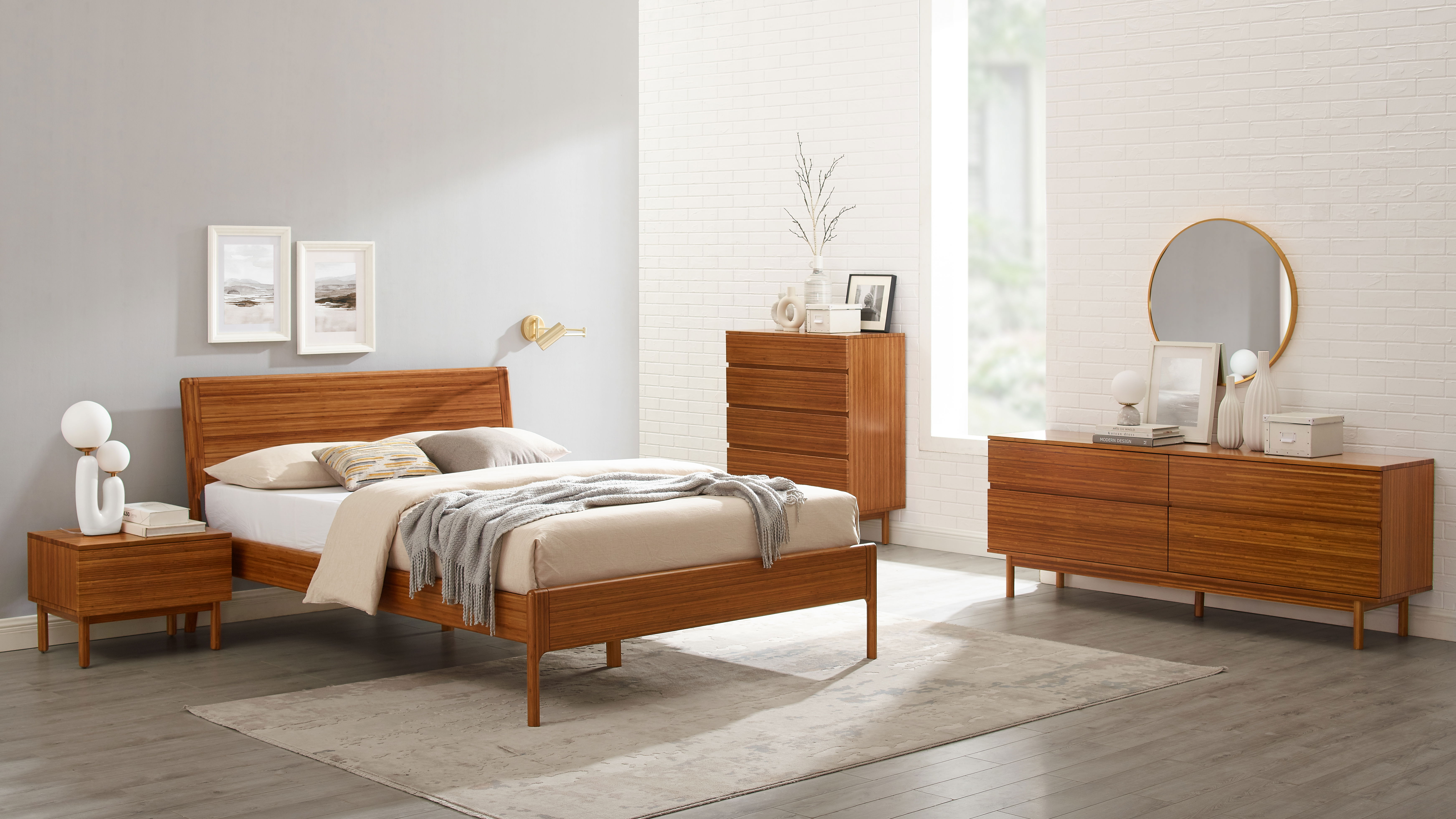 Ventura 1 Drawer Nightstand large image 